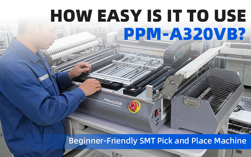 How Easy Is It to Use the PPM-A320VB Pick and Place Machine? A Complete Guide for Beginners