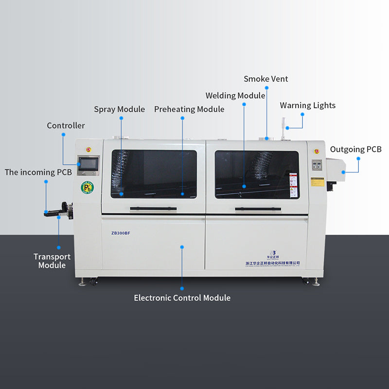 ZB300BF Lead Free Wave Soldering Machine