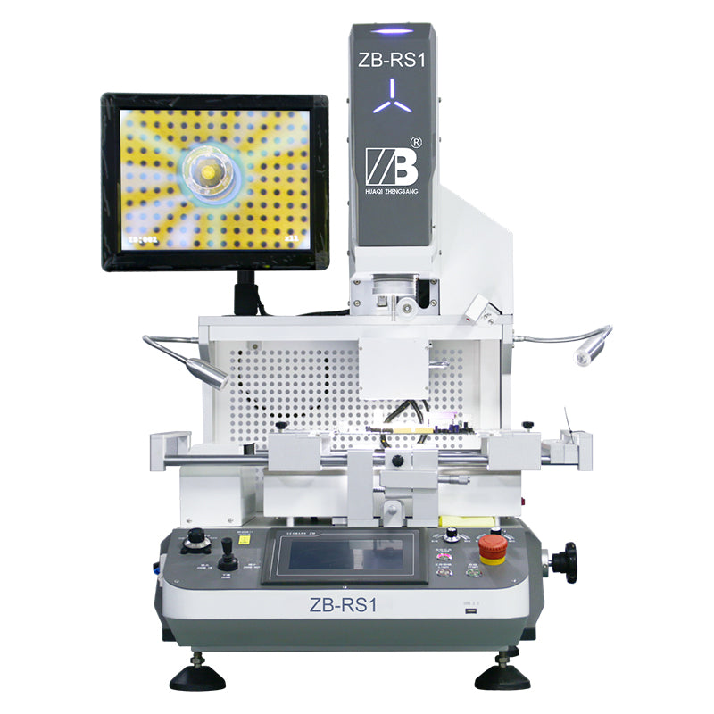 ZB-RS1 BGA Rework Station – Infrared and Hot Air, Optical Alignment