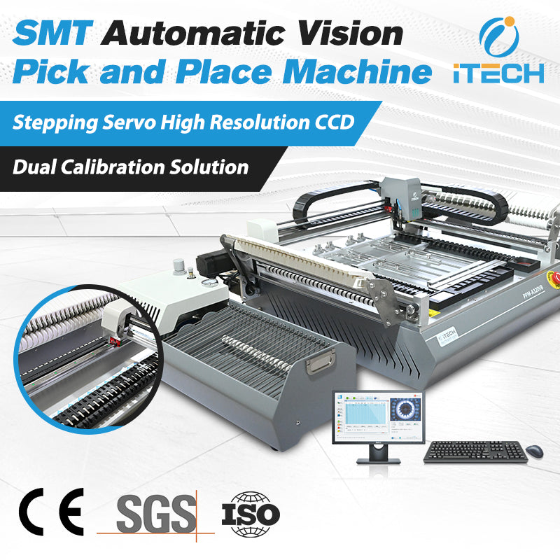 iTECH PPM-A320VB SMT Pick and Place Machine Chip Mounter