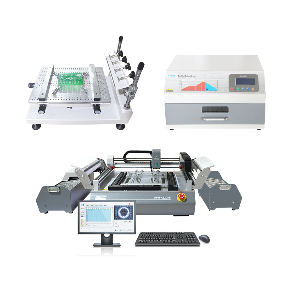 PCB Pick and Place Machine Solution / LED Light Assembling Line / SMT Machine