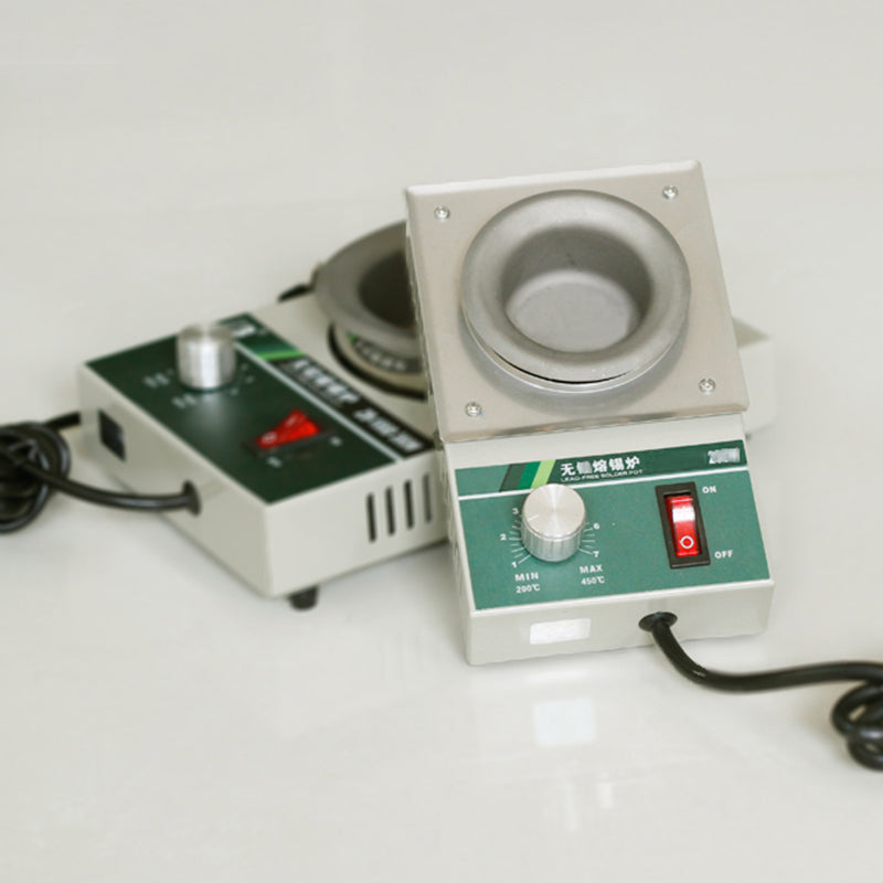 iTECH Solder Melting Pot Mini Soldering Pot Solder Tinning Pot