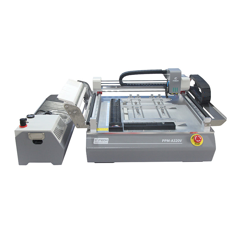 iTECH PPM-A320V Desktop Pick and Place Machine with 2 Heads