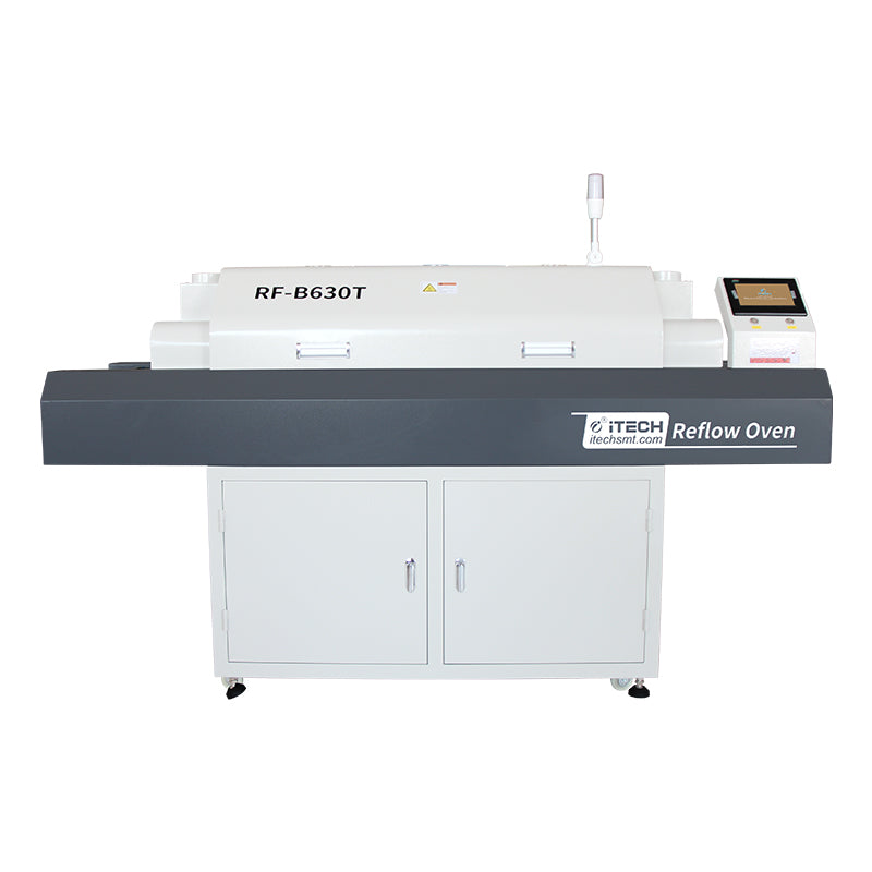 iTECH RF-B630T 6 Zones Hot Air Reflow Soldering Machine for SMT Line