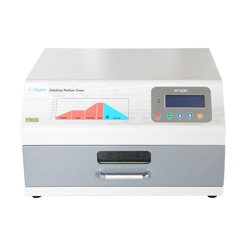 iTECH RF-A350 High Precision Benchtop Reflow Oven for SMT Line