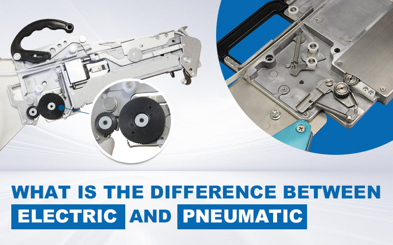What is the difference between electric and pneumatic?