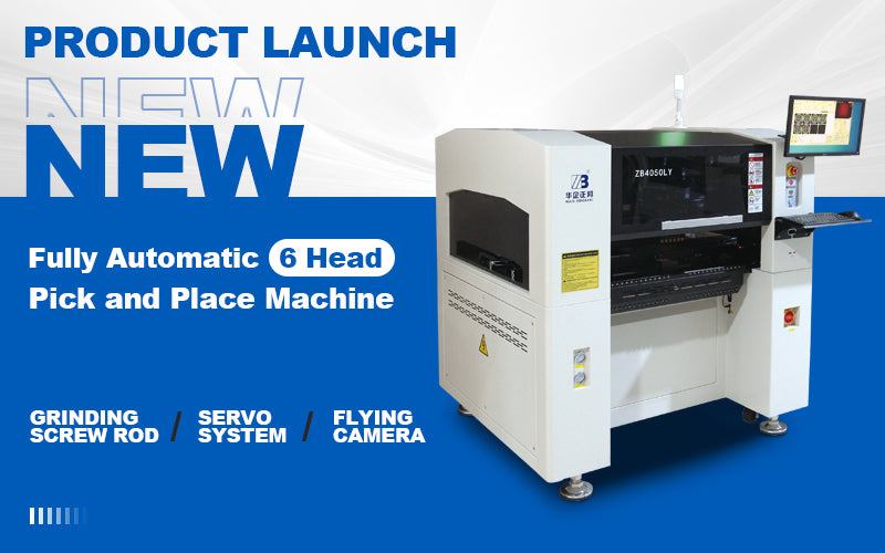 New Product Arrival - 6 Heads Pick and Place Machine PPM-C400GS+(New)