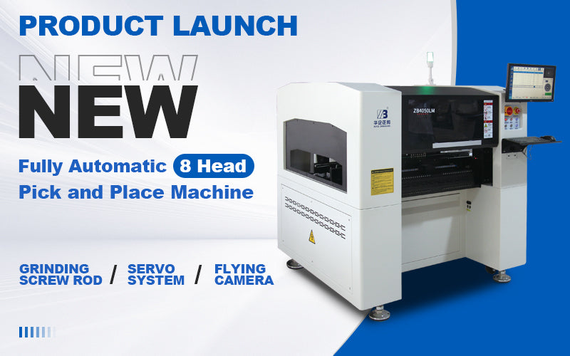 New Product Arrival - 8 Heads Pick and Place Machine
