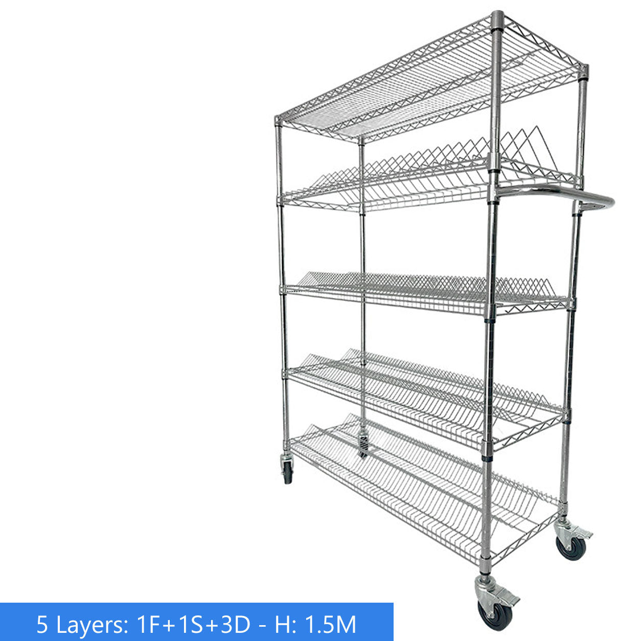ESD SMT Reel Rack – Anti-Static Storage & Handling Cart for SMD Component Reels