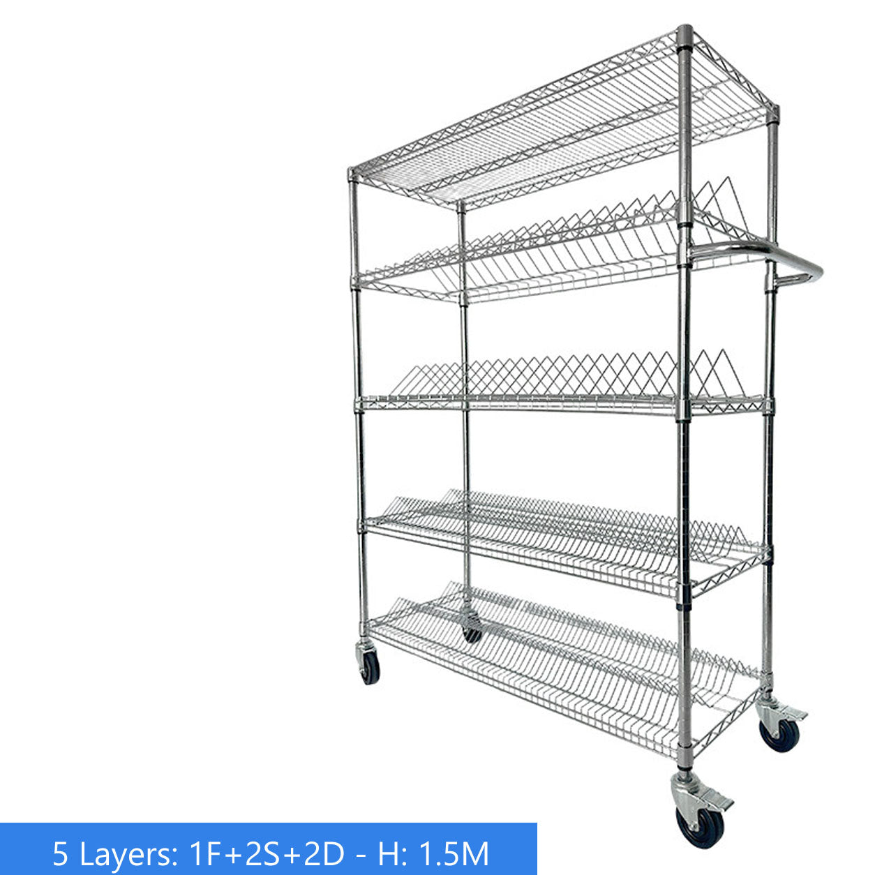 ESD SMT Reel Rack – Anti-Static Storage & Handling Cart for SMD Component Reels