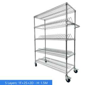 ESD SMT Reel Rack – Anti-Static Storage & Handling Cart for SMD Component Reels