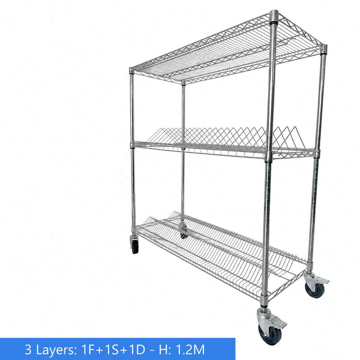 ESD SMT Reel Rack – Anti-Static Storage & Handling Cart for SMD Component Reels