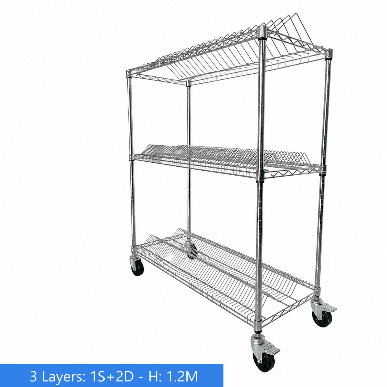 ESD SMT Reel Rack – Anti-Static Storage & Handling Cart for SMD Component Reels