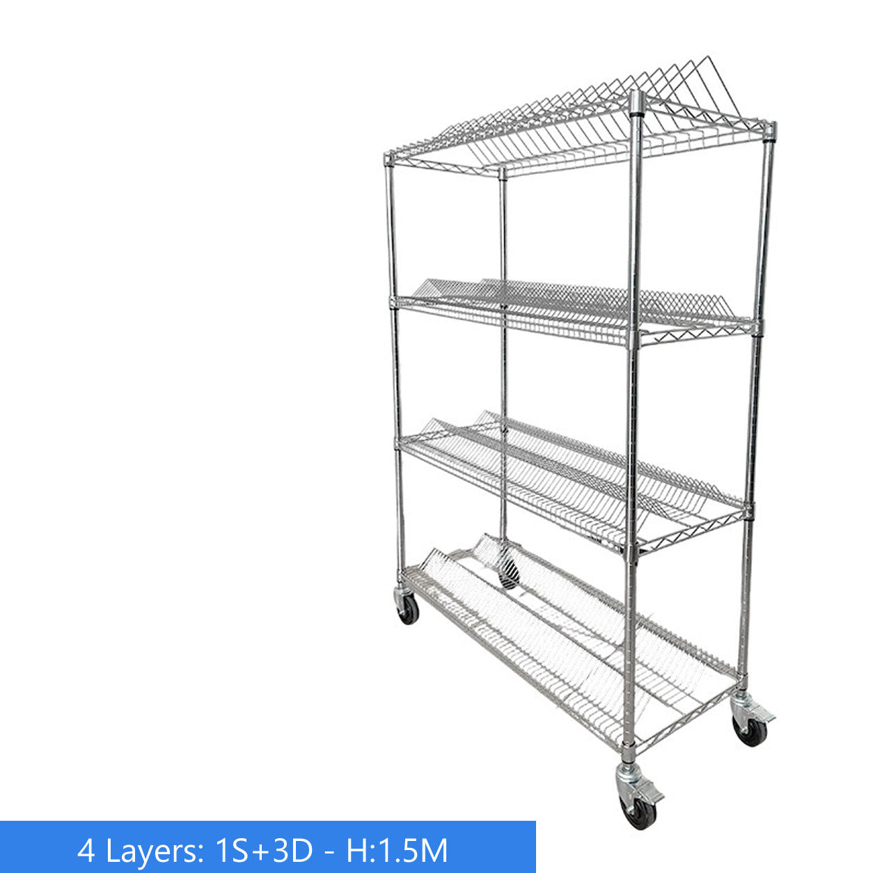 ESD SMT Reel Rack – Anti-Static Storage & Handling Cart for SMD Component Reels