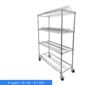 ESD SMT Reel Rack – Anti-Static Storage & Handling Cart for SMD Component Reels