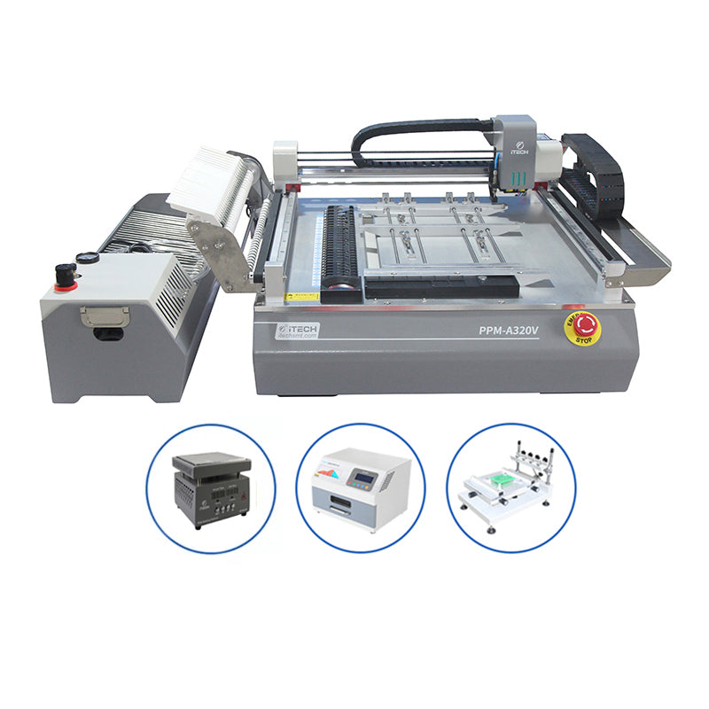 SMT Machine / Pick and Place Machine / Reflow Oven Kit