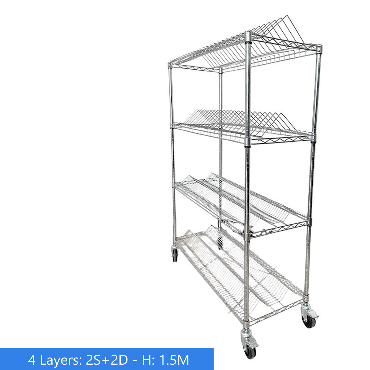 ESD SMT Reel Rack – Anti-Static Storage & Handling Cart for SMD Component Reels
