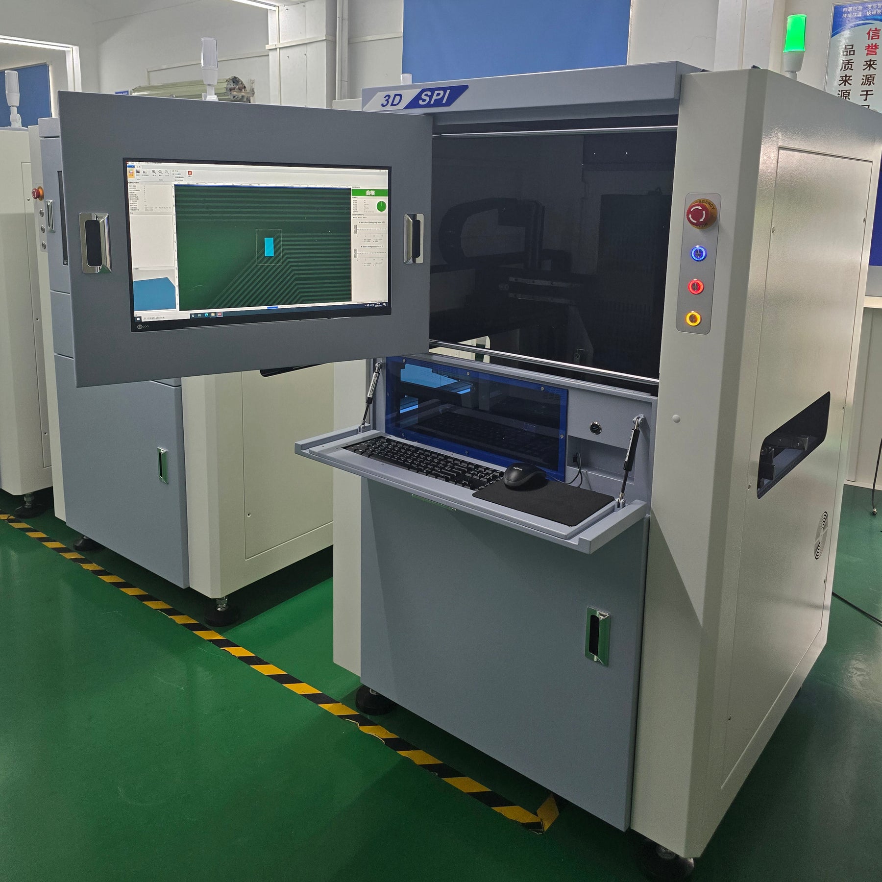 ZB-S800 High-Precision 3D SPI Solder Paste Inspection Machine | Automated SMT Printing Quality Control System