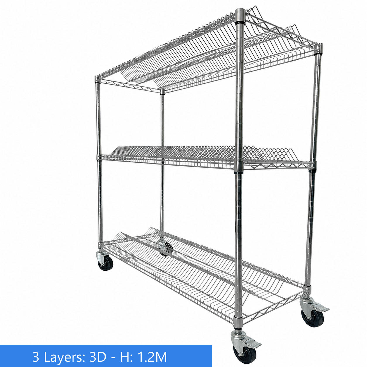 ESD SMT Reel Rack – Anti-Static Storage & Handling Cart for SMD Component Reels