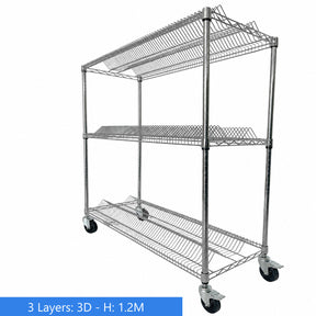 ESD SMT Reel Rack – Anti-Static Storage & Handling Cart for SMD Component Reels