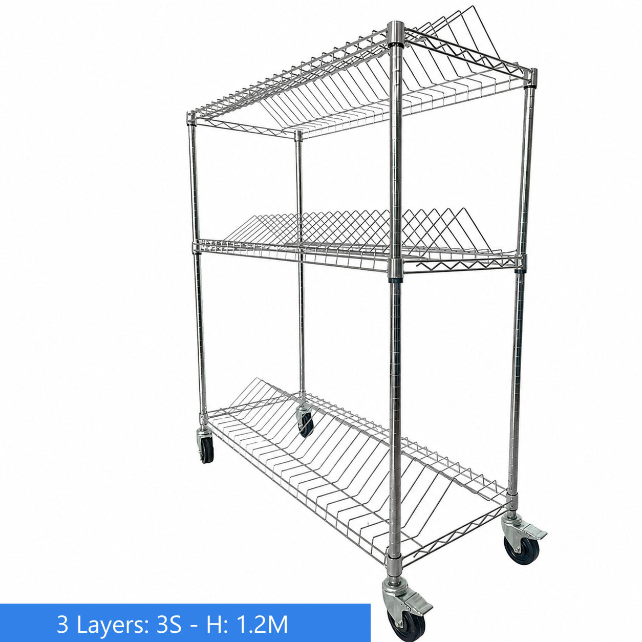 ESD SMT Reel Rack – Anti-Static Storage & Handling Cart for SMD Component Reels