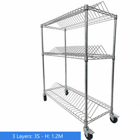 ESD SMT Reel Rack – Anti-Static Storage & Handling Cart for SMD Component Reels