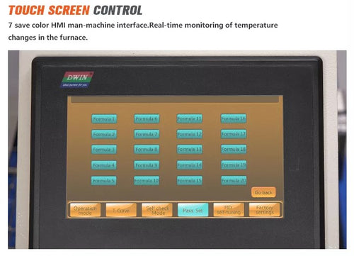 Itech Zone iTECH RF-C1235C 12 Zones Hot Air SMT Convection Reflow Oven with Chain