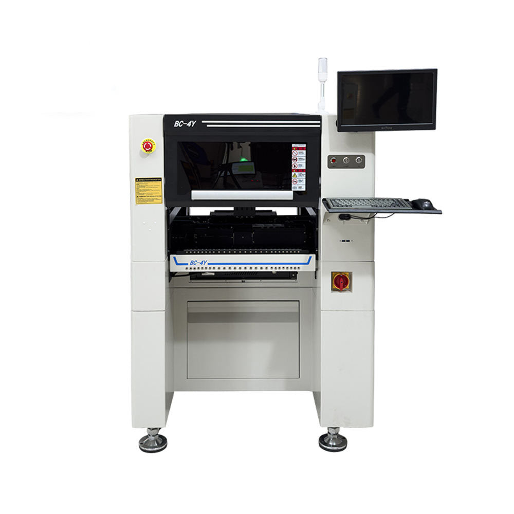 iTECH BC-4Y 4-Head SMT Pick and Place Machine with Auto Nozzle Changer & Loose Components Placement