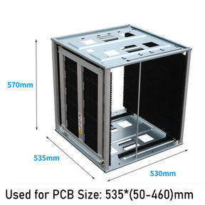 iTECH RAC-A50 Anti-static PCB Rack Adjustable Magazine Rack