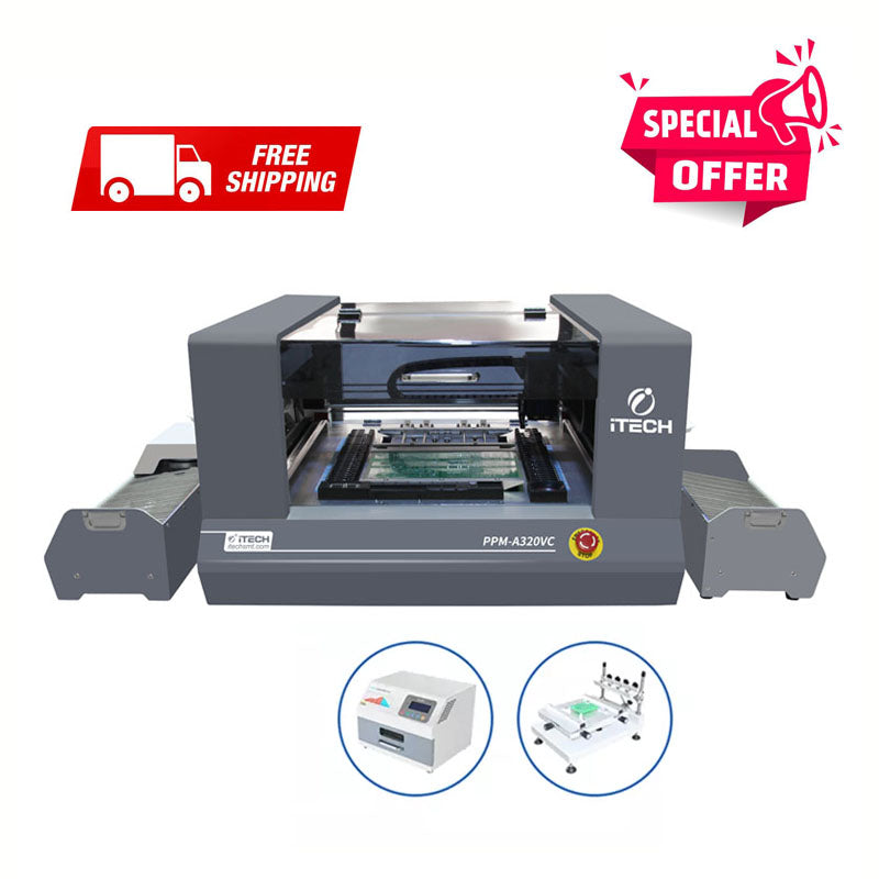 PPM-A320VC Pick and Place Machine for PCB Assembly
