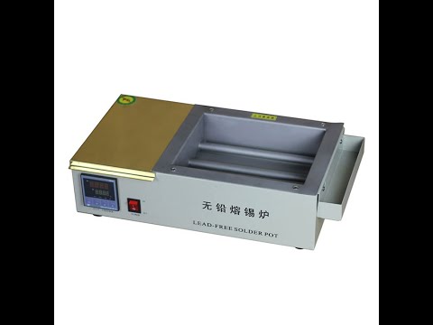iTECH Semi Automatic Solder Pot Dip Soldering Machine