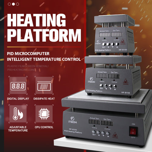 iTECH Digital Hot Plate Constant Temperature Soldering Station