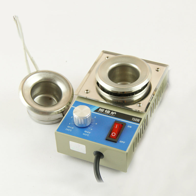 iTECH Solder Melting Pot Mini Soldering Pot Solder Tinning Pot