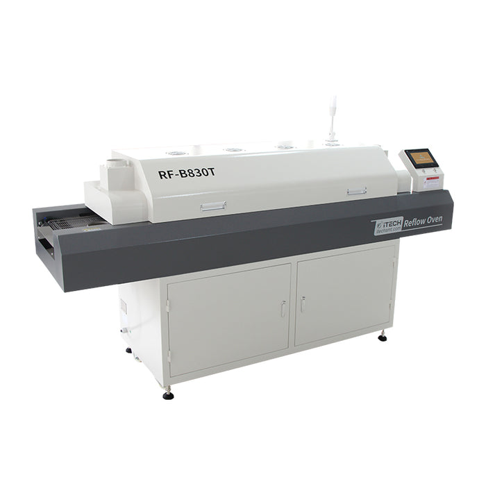 iTECH RFB830T 8 Zones Hot Air SMT Convection Reflow Machine for Solde
